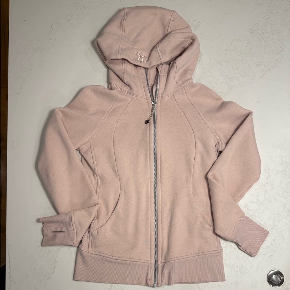 Lululemon original scuba hoodie, size 4, dusty pink